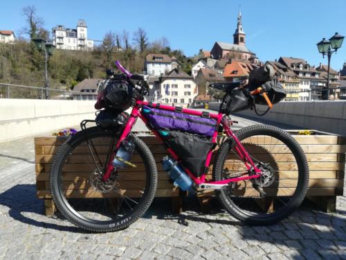 Germany, Laufenburg, Bikepacking Trans Germany